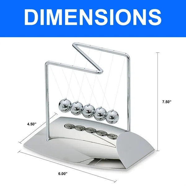 Luxury Newton's Cradle Balance Balls, Executive Desktop Kinetic Motion Toy for... from ASI 73010 Natico Originals Inc / Natico Originals