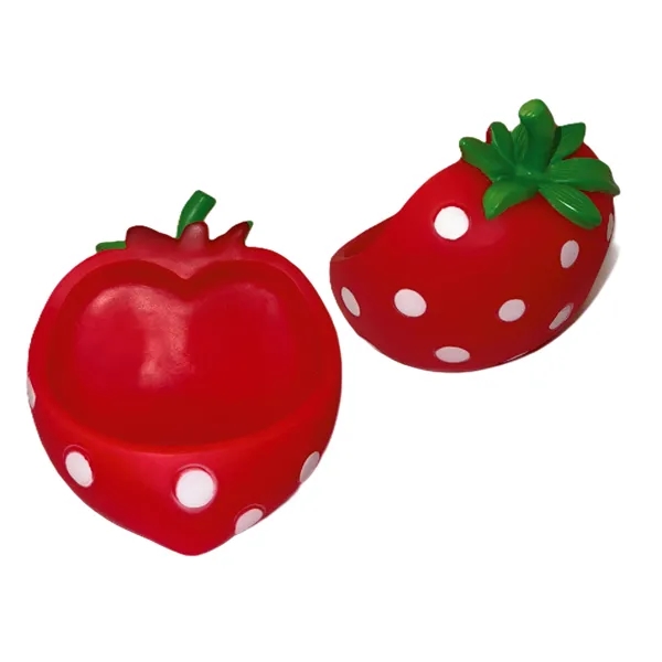 Rubber strawberry shaped cell phone/accessory holder.... from ASI 57705 Goodview Industries Co Inc / Goodview Industries