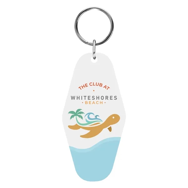 Motel key acrylic key tag with split ring attachment.... from ASI 61125 Hit Promotional Products / Hit®