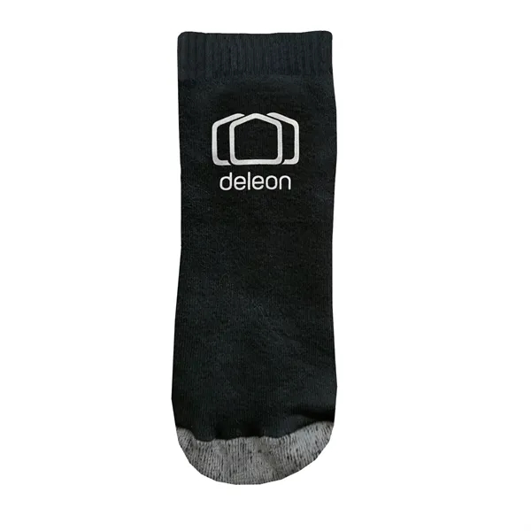 Made in the USA flat toe seam lightweight cotton no show... from ASI 90160 Suntex Industries