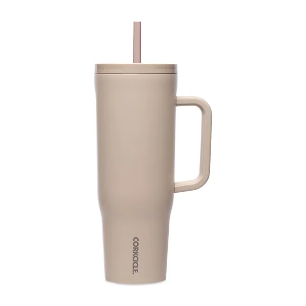 Corkcicle® Cruiser 40 ounce stainless steel insulated mug with handle, lid... from ASI 56070 Gemline / Gemline®