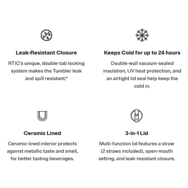 Road Trip Tumbler is designed for great taste with a ceramic-lined... from ASI 41561 Brand Box USA, LLC