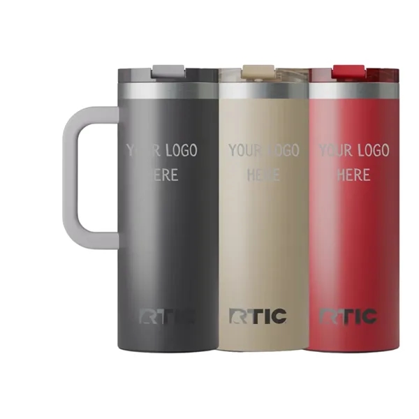 RTIC Road Trip Travel Mug has a ceramic-lined interior, leak resistant... from ASI 41561 Brand Box USA, LLC