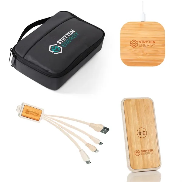 An Environmentally Conscious Tech Kit Made with Sustainable Materials... from ASI 91435 Tomax USA