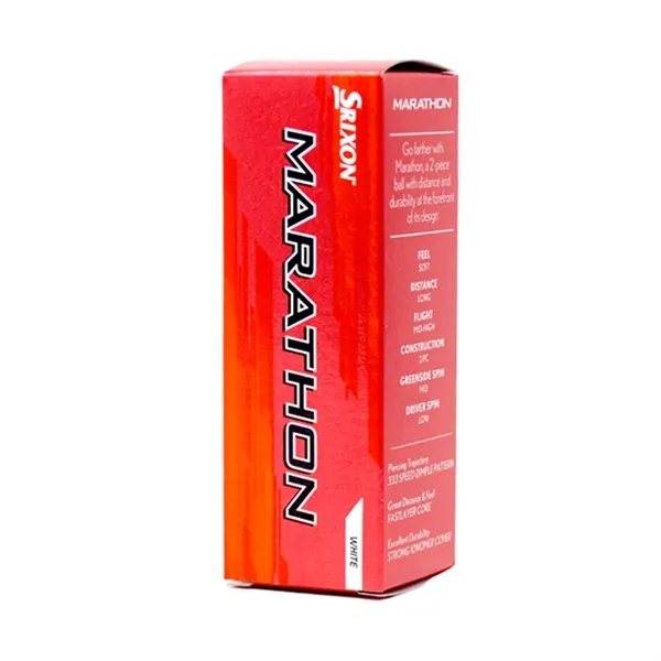 Srixon Marathon golf balls; Box contains 15 white balls and includes... from ASI 38120 Ball Pro / Diversified Quality Kitchenware