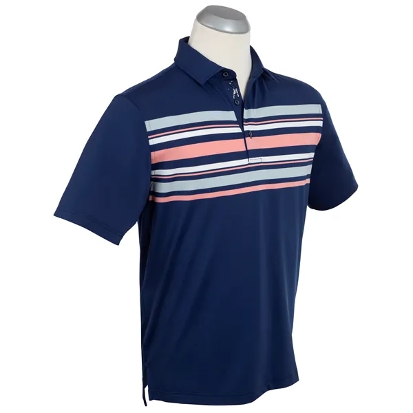 With a wardrobe full of solid polos, why not step up... from ASI 38120 Ball Pro / Diversified Quality Kitchenware / Branded Apparel Designs