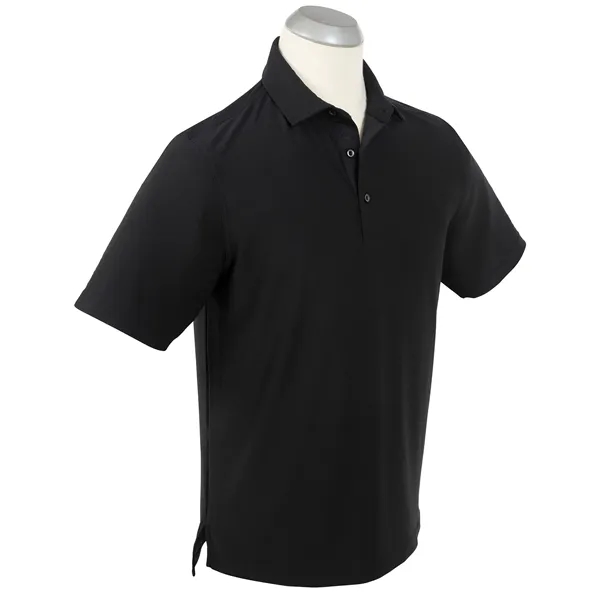 This solid polo shirt with a modern update. Men's performance short... from ASI 38120 Ball Pro / Diversified Quality Kitchenware / Branded Apparel Designs