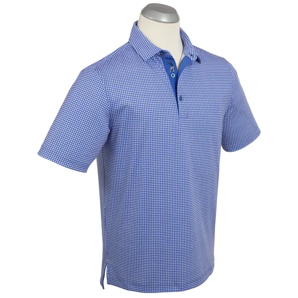 A refreshing addition to your polo rotation, this crisp gingham print... from ASI 38120 Ball Pro / Diversified Quality Kitchenware / Branded Apparel Designs
