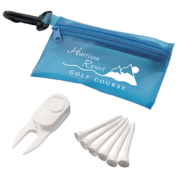 Travel kit with basic golf tools.... from ASI 52840 Evans Manufacturing