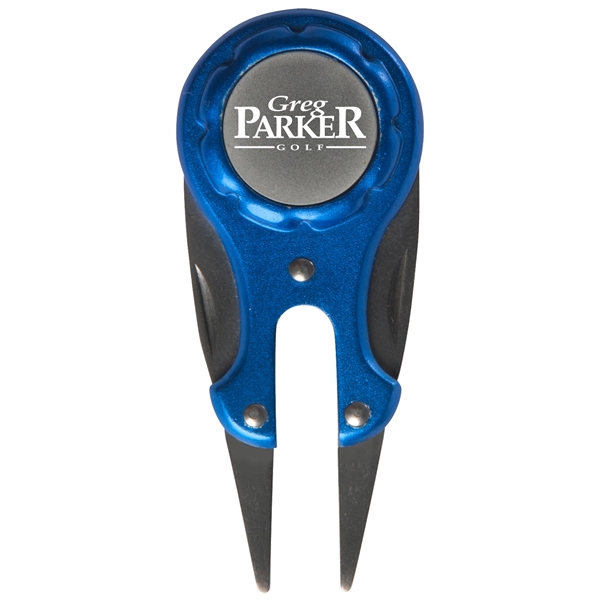 Customizable golf divot repair tool with ball marker is a great... from ASI 52840 Evans Manufacturing