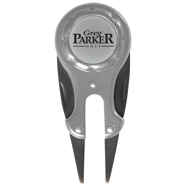 Customizable golf divot repair tool with ball marker is a great... from ASI 52840 Evans Manufacturing