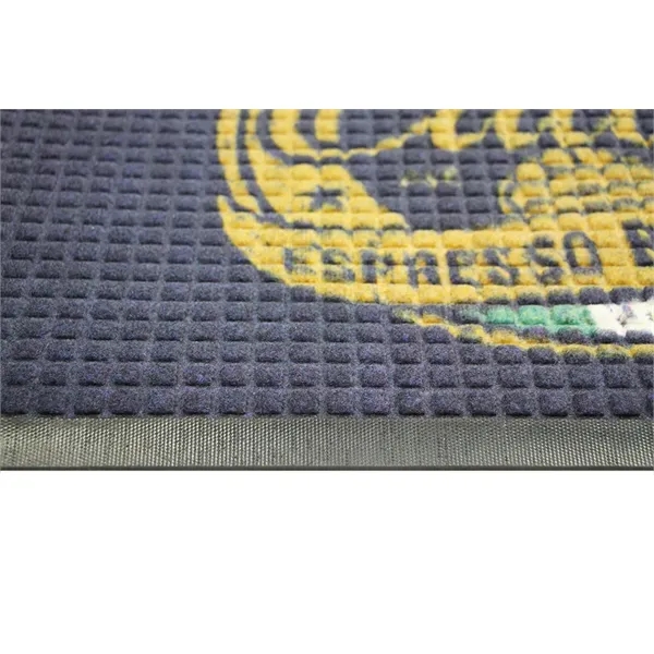 High-performance water retention scraper mat digitally printed with 4-color process. Heavy-duty... from ASI 35750 PromoMatting by Americo