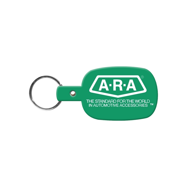 Rounded rectangle shaped key tag available in 17 different colors and... from ASI 52840 Evans Manufacturing