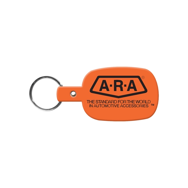 Rounded rectangle shaped key tag available in 17 different colors and... from ASI 52840 Evans Manufacturing