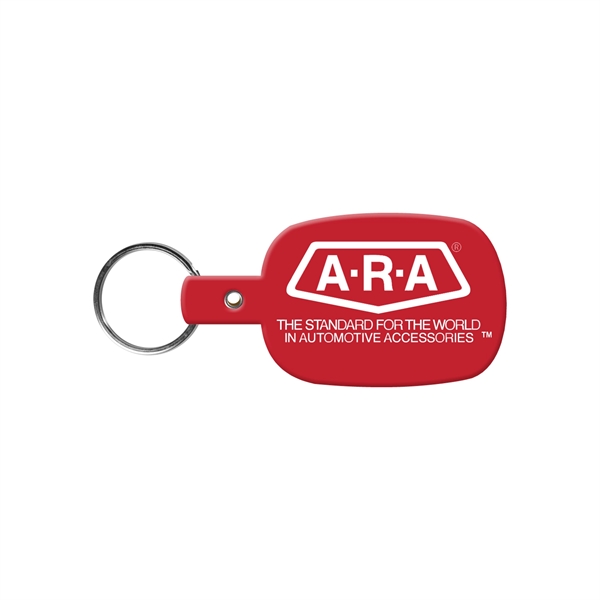 Rounded rectangle shaped key tag available in 17 different colors and... from ASI 52840 Evans Manufacturing