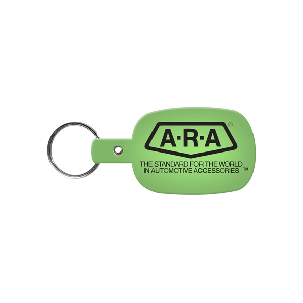 Rounded rectangle shaped key tag available in 17 different colors and... from ASI 52840 Evans Manufacturing