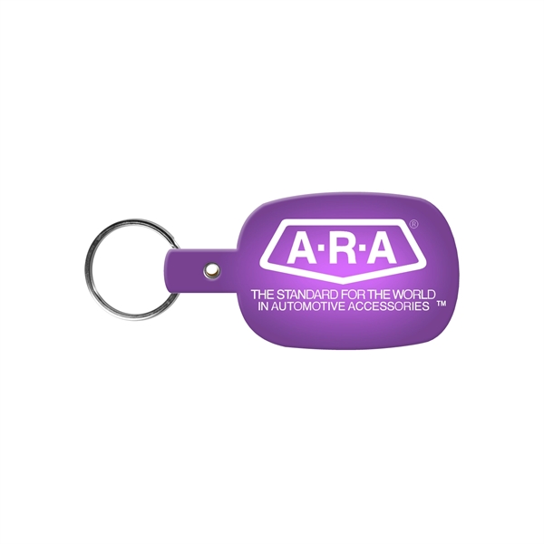 Rounded rectangle shaped key tag available in 17 different colors and... from ASI 52840 Evans Manufacturing