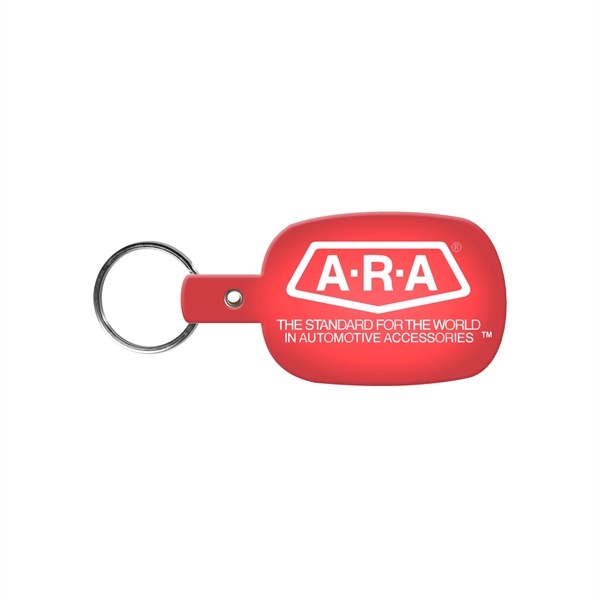Rounded rectangle shaped key tag available in 17 different colors and... from ASI 52840 Evans Manufacturing