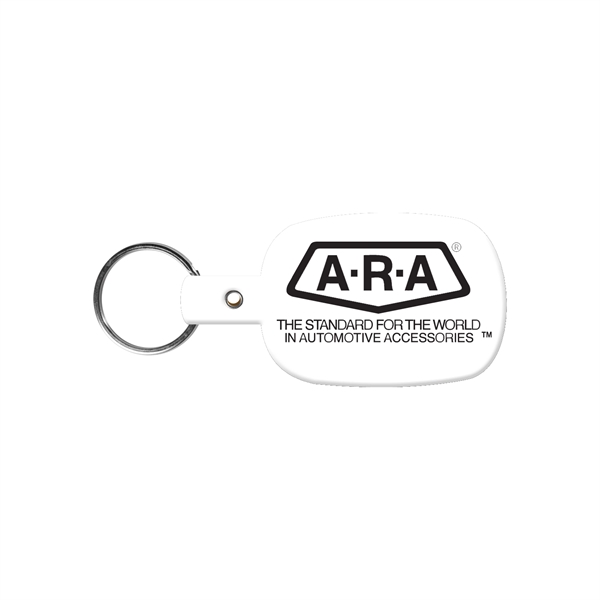 Rounded rectangle shaped key tag available in 17 different colors and... from ASI 52840 Evans Manufacturing