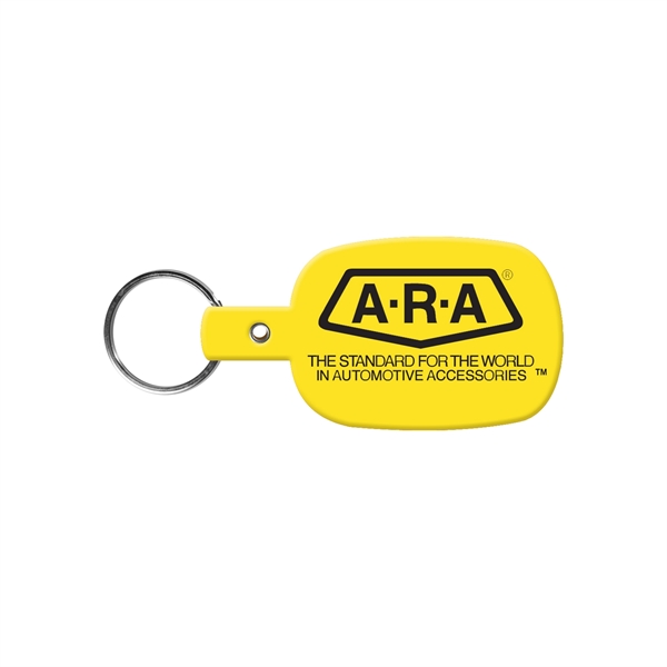 Rounded rectangle shaped key tag available in 17 different colors and... from ASI 52840 Evans Manufacturing