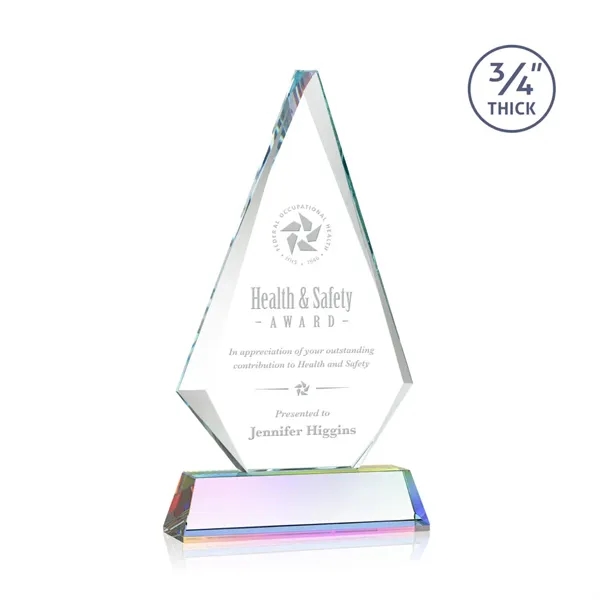 Starfire triangle top award on an optical base.... from ASI 84592 St Regis Group / St Regis