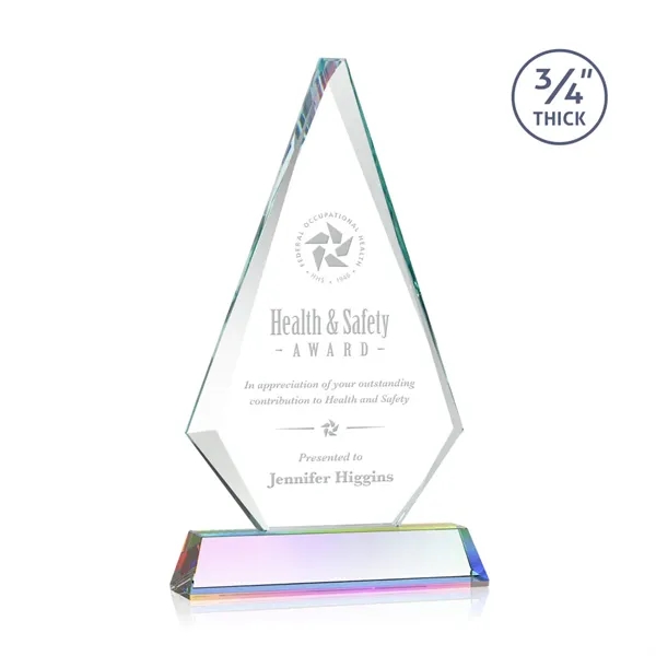 Starfire triangle top award on an optical base.... from ASI 84592 St Regis Group / St Regis