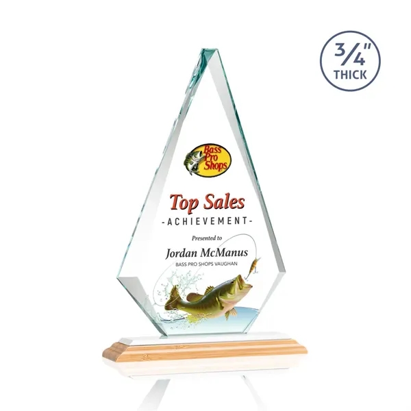 The Windsor VividPrint™ Award on Bamboo Base features a 0.75" thick... from ASI 84592 St Regis Group / St Regis