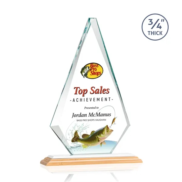 The Windsor VividPrint™ Award on Bamboo Base features a 0.75" thick... from ASI 84592 St Regis Group / St Regis