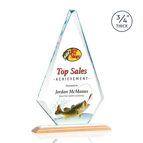 The Windsor VividPrint™ Award on Bamboo Base features a 0.75" thick... from ASI 84592 St Regis Group / St Regis