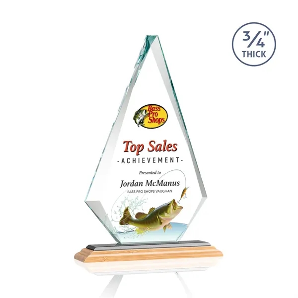 The Windsor VividPrint™ Award on Bamboo Base features a 0.75" thick... from ASI 84592 St Regis Group / St Regis