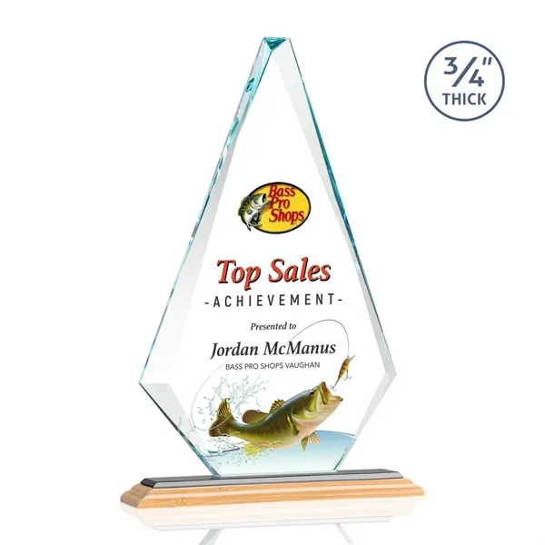 The Windsor VividPrint™ Award on Bamboo Base features a 0.75" thick... from ASI 84592 St Regis Group / St Regis