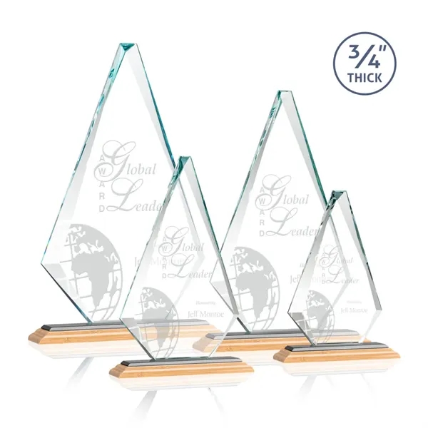 The exquisite Windsor Award on bamboo base features a 0.75" thick... from ASI 84592 St Regis Group / St Regis