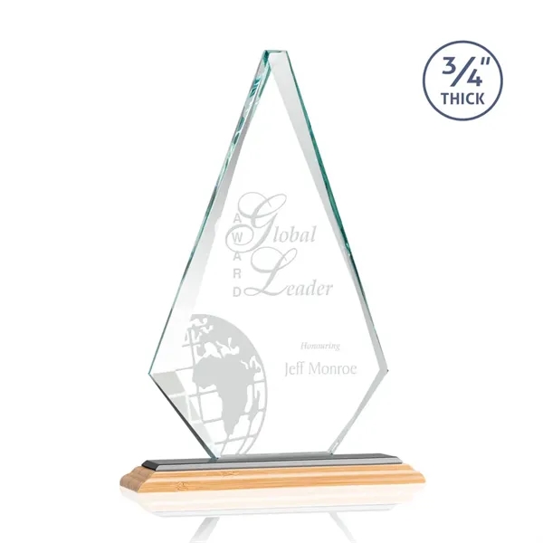 The exquisite Windsor Award on bamboo base features a 0.75" thick... from ASI 84592 St Regis Group / St Regis