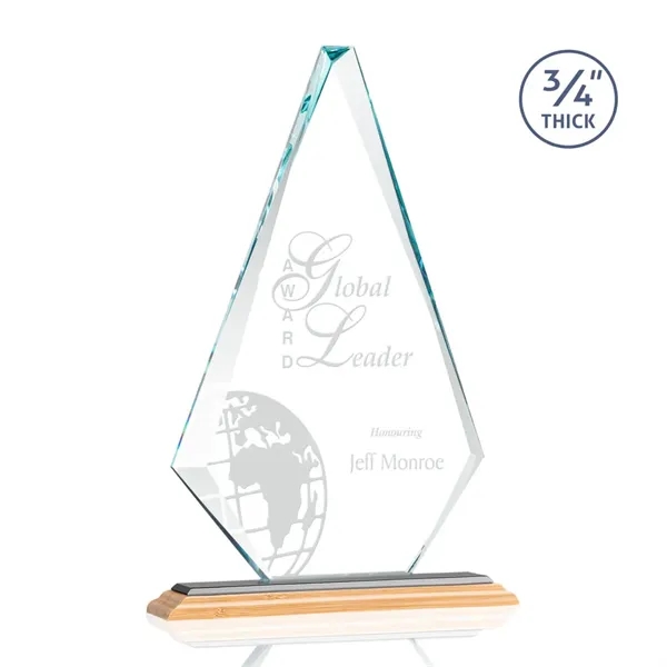 The exquisite Windsor Award on bamboo base features a 0.75" thick... from ASI 84592 St Regis Group / St Regis