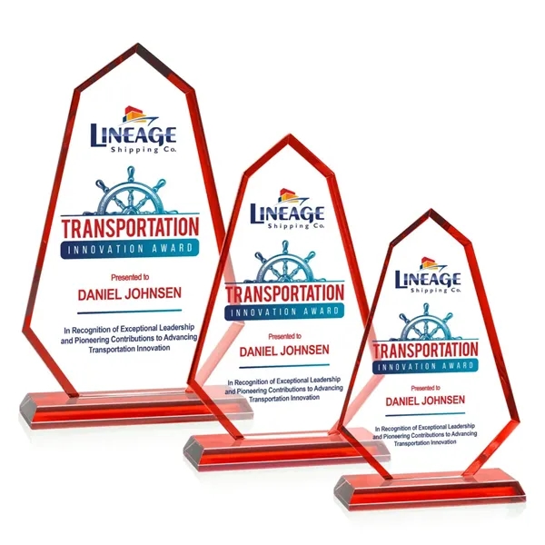 Pearson VividPrint™ Award - Red... from ASI 84592 St Regis Group / St Regis