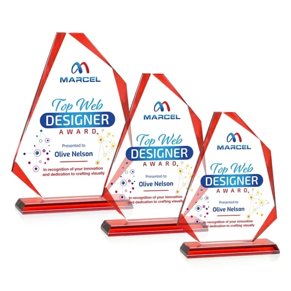 Hillmont VividPrint™ Award - Red... from ASI 84592 St Regis Group / St Regis