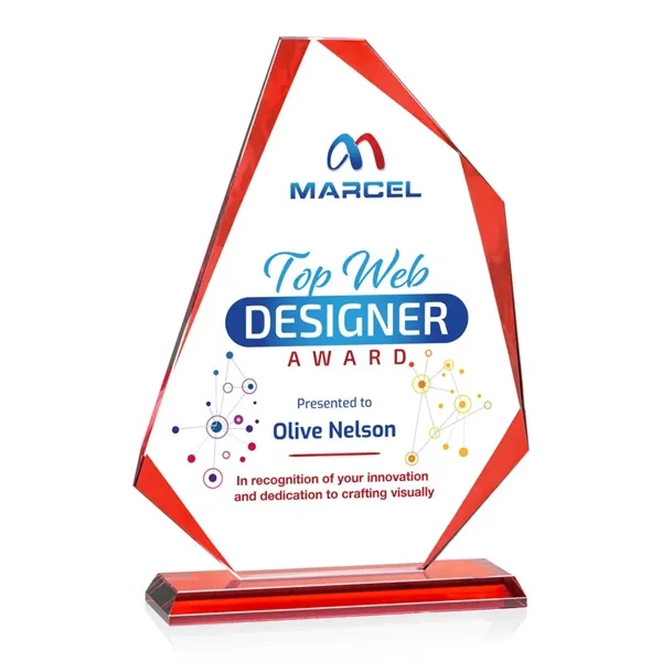 Hillmont VividPrint™ Award - Red... from ASI 84592 St Regis Group / St Regis