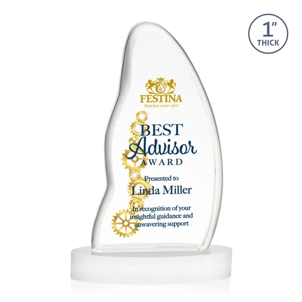 Beauford VividPrint™ Award on Base - White... from ASI 84592 St Regis Group / St Regis