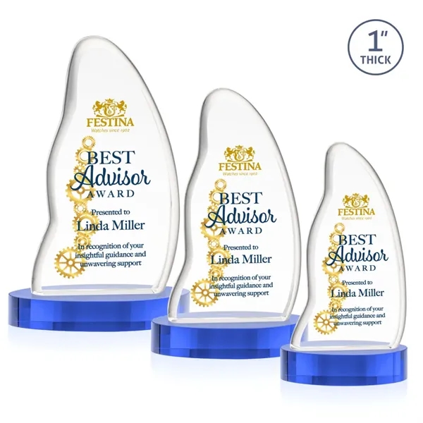 Beauford VividPrint™ Award on Base - Sky Blue... from ASI 84592 St Regis Group / St Regis