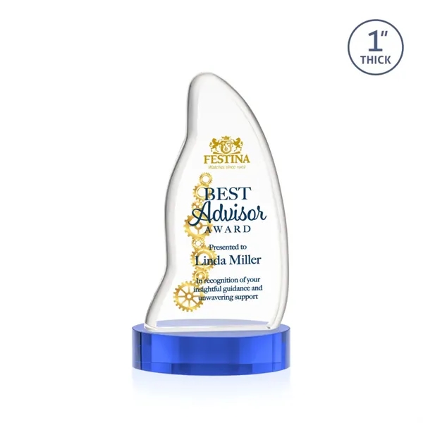 Beauford VividPrint™ Award on Base - Sky Blue... from ASI 84592 St Regis Group / St Regis