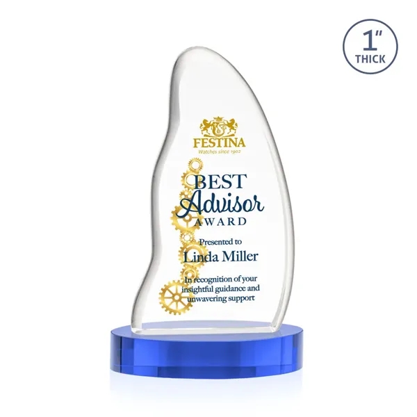 Beauford VividPrint™ Award on Base - Sky Blue... from ASI 84592 St Regis Group / St Regis