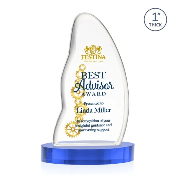 Beauford VividPrint™ Award on Base - Sky Blue... from ASI 84592 St Regis Group / St Regis