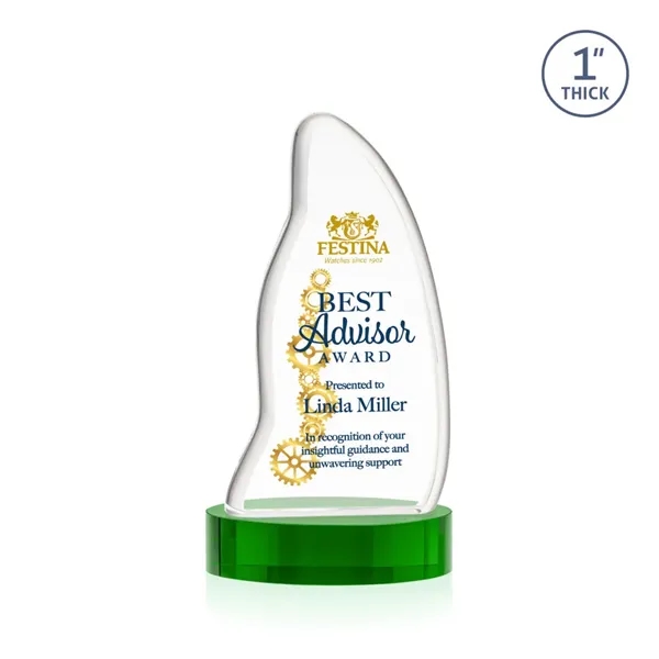 Beauford VividPrint™ Award on Base - Green... from ASI 84592 St Regis Group / St Regis