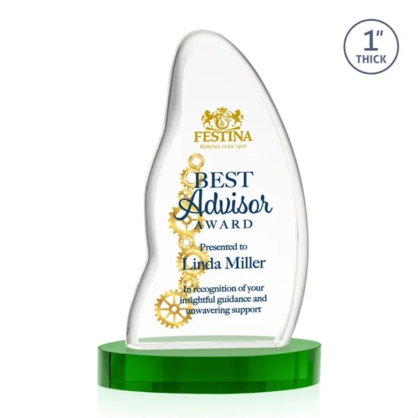 Beauford VividPrint™ Award on Base - Green... from ASI 84592 St Regis Group / St Regis