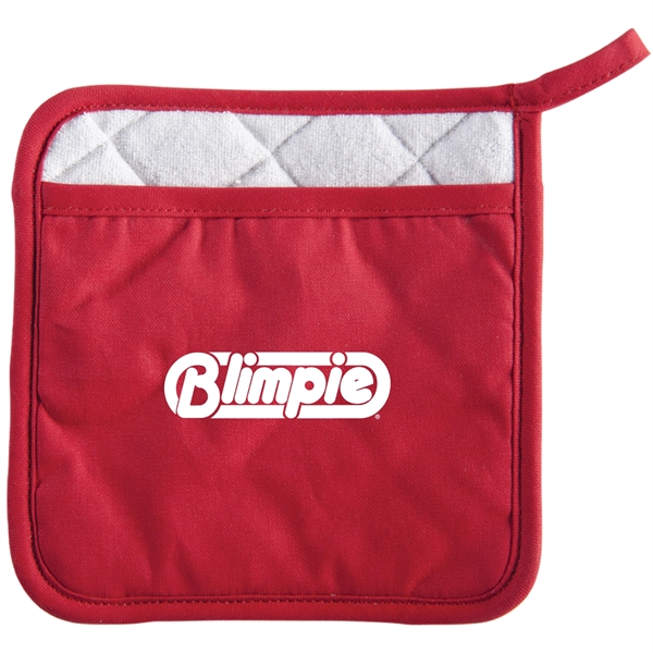 Pot holder with heat resistant underside.... from ASI 52840 Evans Manufacturing