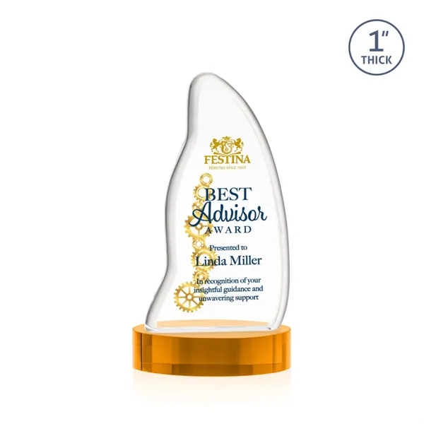 Beauford VividPrint™ Award on Base - Amber... from ASI 84592 St Regis Group / St Regis