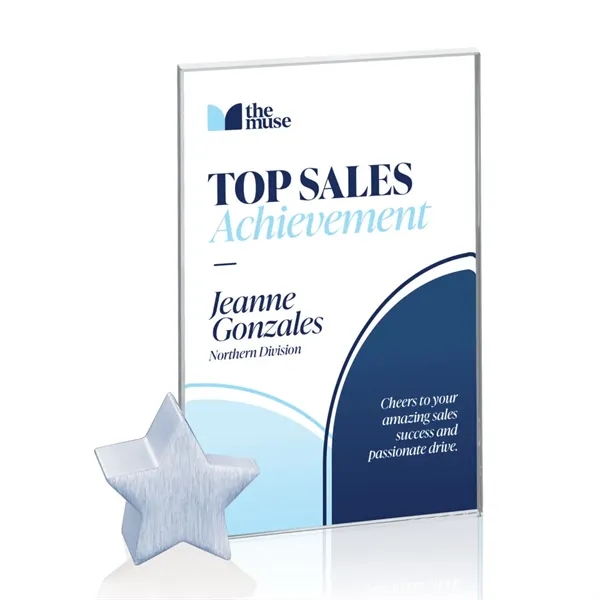 Bermuda VividPrint™ Award - Starfire/Chrome Star... from ASI 84592 St Regis Group / St Regis