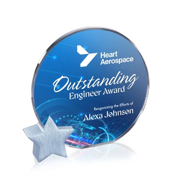 Verdunn VividPrint™ Award - Starfire/Chrome Star... from ASI 84592 St Regis Group / St Regis