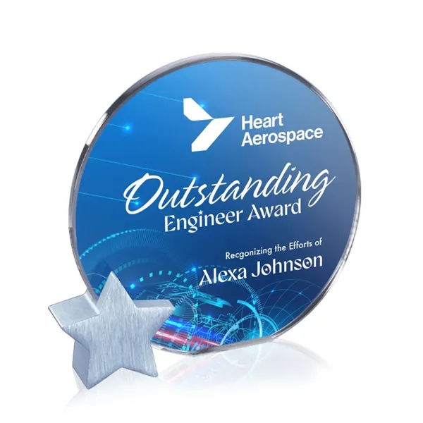 Verdunn VividPrint™ Award - Starfire/Chrome Star... from ASI 84592 St Regis Group / St Regis