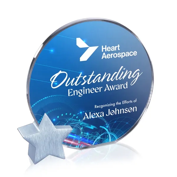 Verdunn VividPrint™ Award - Starfire/Chrome Star... from ASI 84592 St Regis Group / St Regis